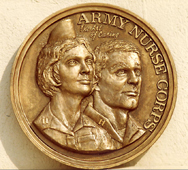 Nurse Corps Art of Caring Coin; click to enlarge