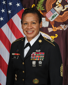 Command Sergeant Major Donna A. Brock