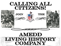 Calling all citizens, join the amedd living history company