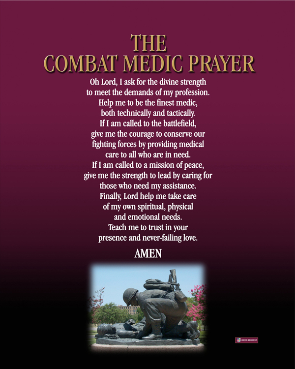 The Combat Medic Prayer