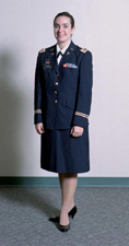 current female dress blue; click to enlarge