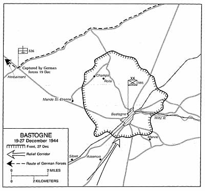 BASTOGNE, MAP 18