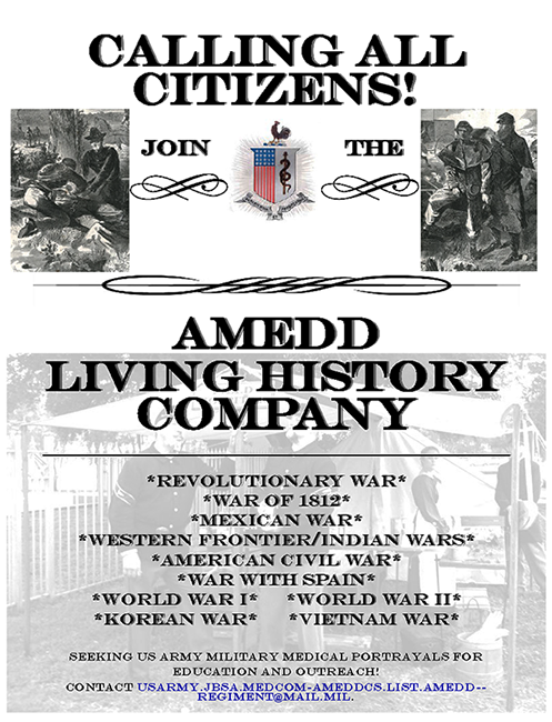 Join the AMEDD Living History Company
