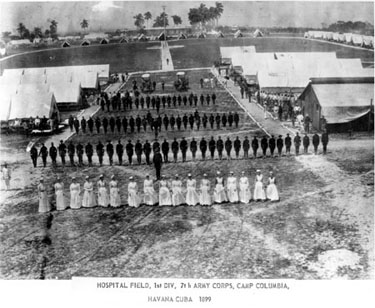Photo, 1899 Field Hospital - 1st Division