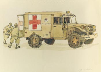  John Wehrle, Ambulance at Tan Son Nhut, Vietnam, 1966.