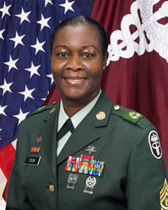 Command Sergeant Major Althea Green Dixon, U.S. Army Medical Command 